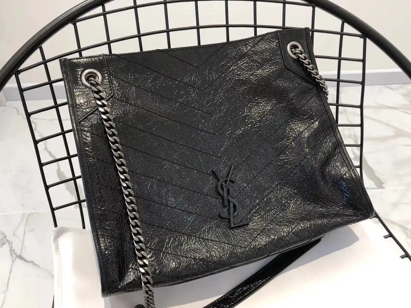 REP NIKI SHOPPING YSL BAG 0526